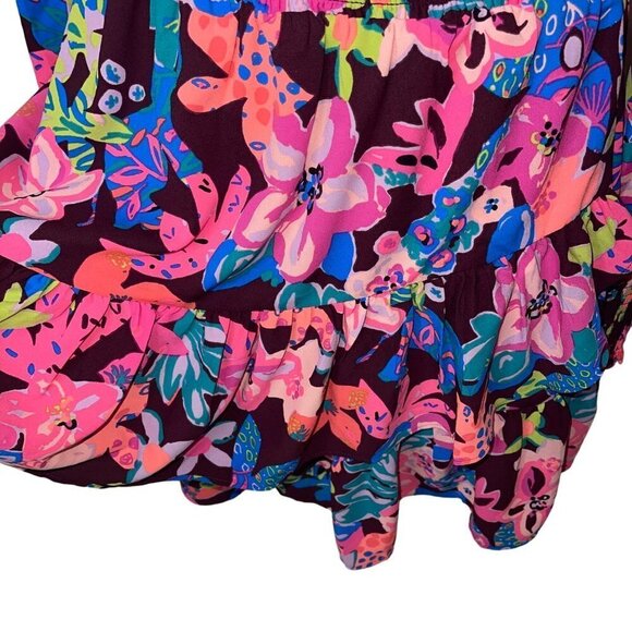 Lilly Pulitzer Womens Dress Size 4 Multicolor Stretch Cherry Ganache New - Picture 10 of 10